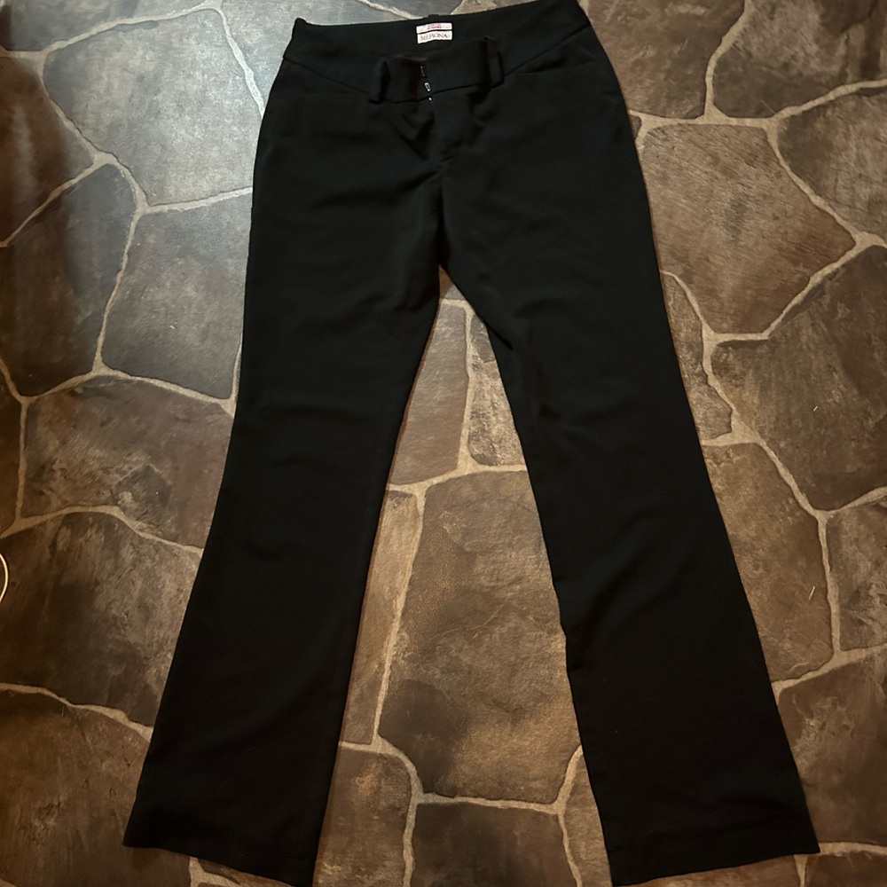 black slacks